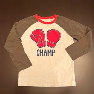 Boden boys shirt size 5-6